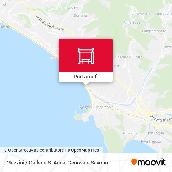 Mappa Mazzini / Gallerie S. Anna