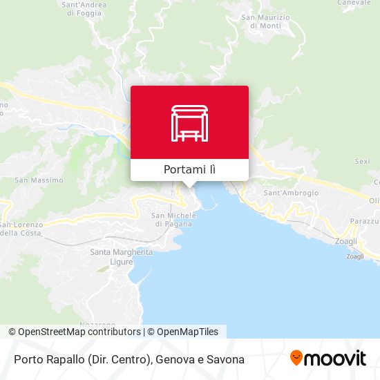 Mappa Porto Rapallo (Dir. Centro)