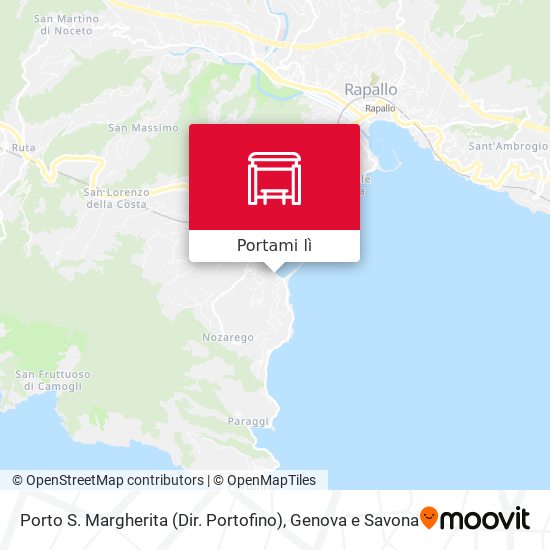 Mappa Porto S. Margherita (Dir. Portofino)