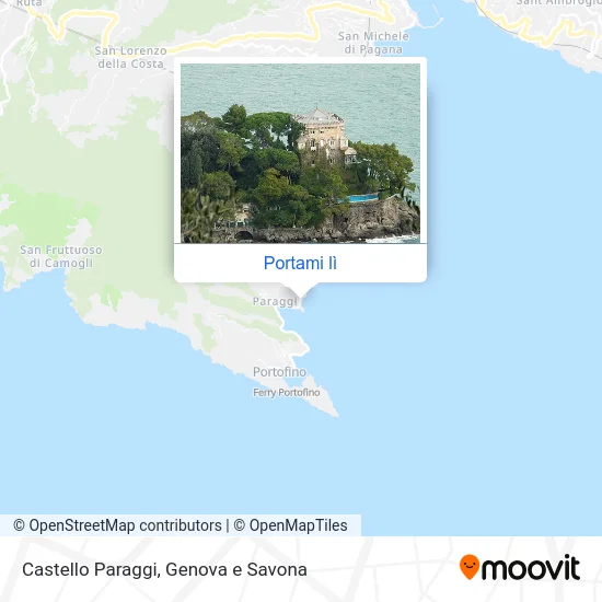 Mappa Castello Paraggi