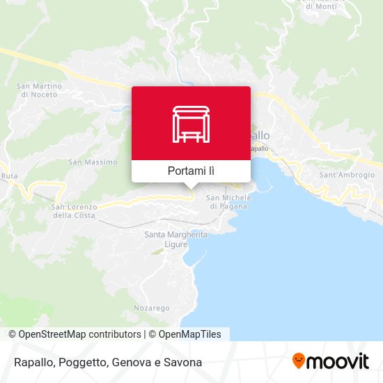 Mappa Rapallo, Poggetto