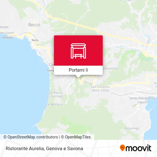 Mappa Ristorante Aurelia