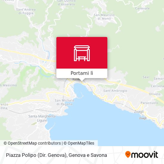 Mappa Piazza Polipo (Dir. Genova)
