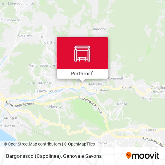 Mappa Bargonasco (Capolinea)