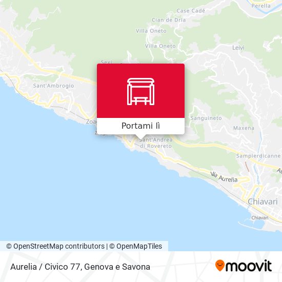 Mappa Aurelia / Civico 77