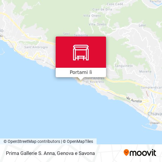 Mappa Prima Gallerie S. Anna
