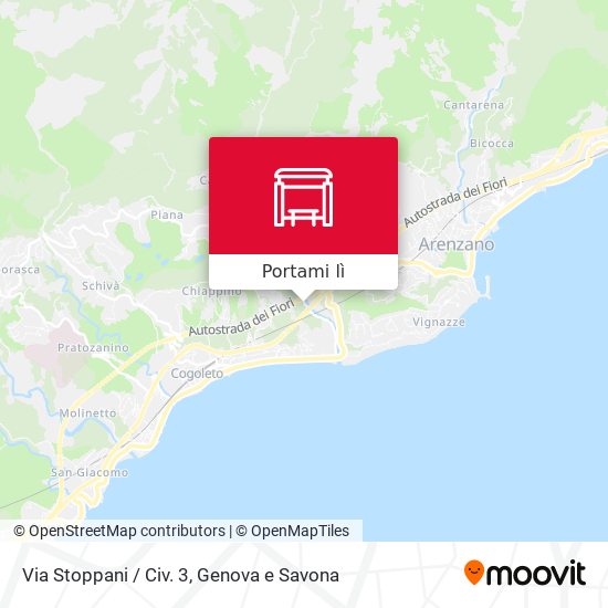 Mappa Via Stoppani / Civ. 3