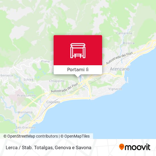 Mappa Lerca / Stab. Totalgas