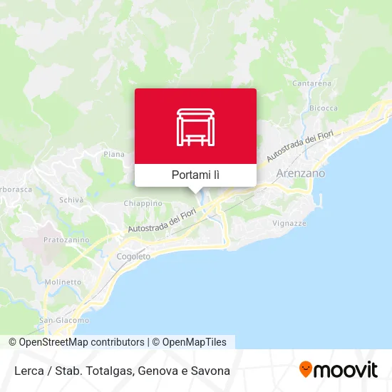 Mappa Lerca / Stab. Totalgas