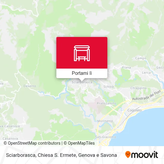 Mappa Sciarborasca, Chiesa S. Ermete