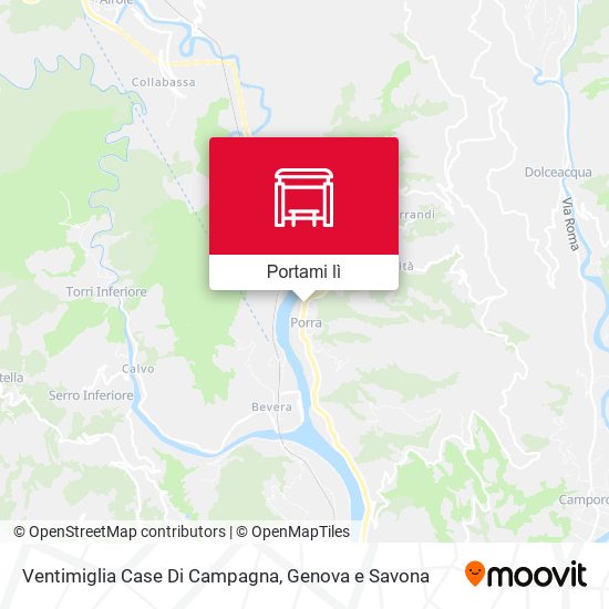 Mappa Ventimiglia Case Di Campagna