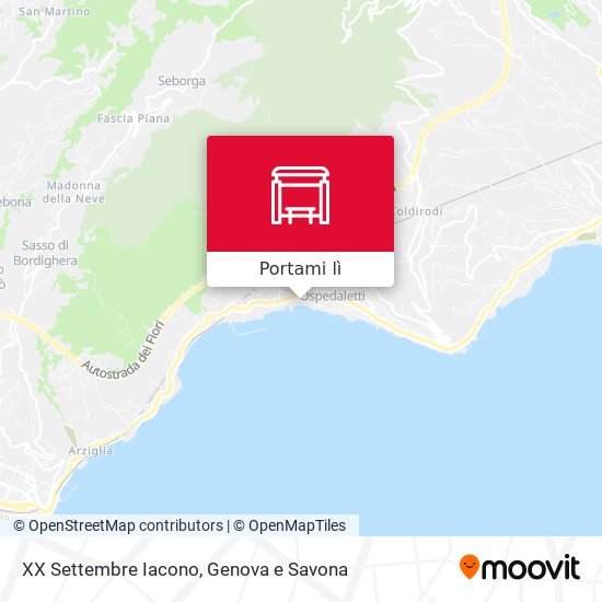 Mappa XX Settembre Iacono