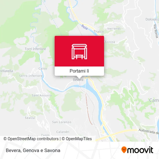 Mappa Bevera