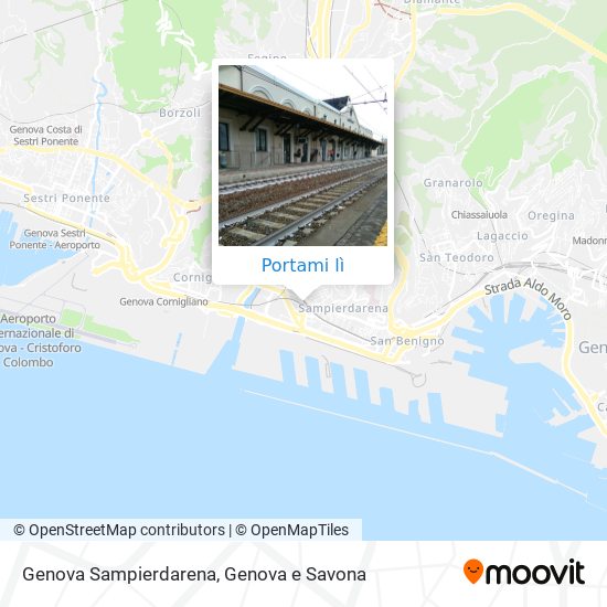 Mappa Genova Sampierdarena