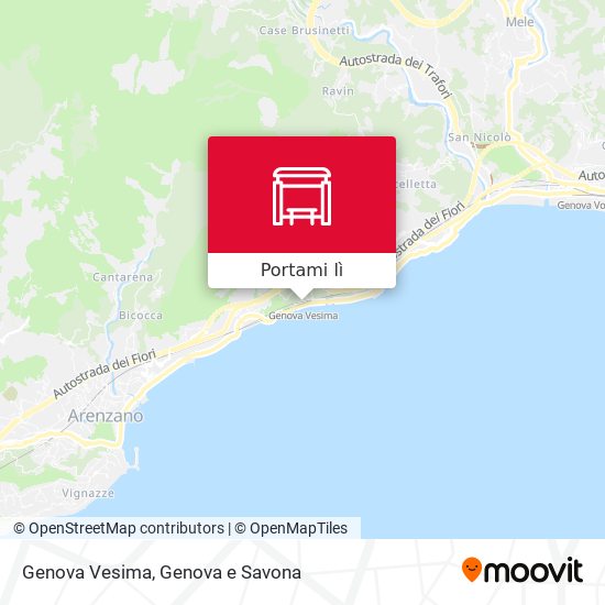 Mappa Genova Vesima