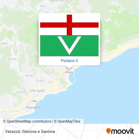 Mappa Varazze