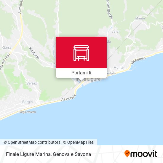 Mappa Finale Ligure