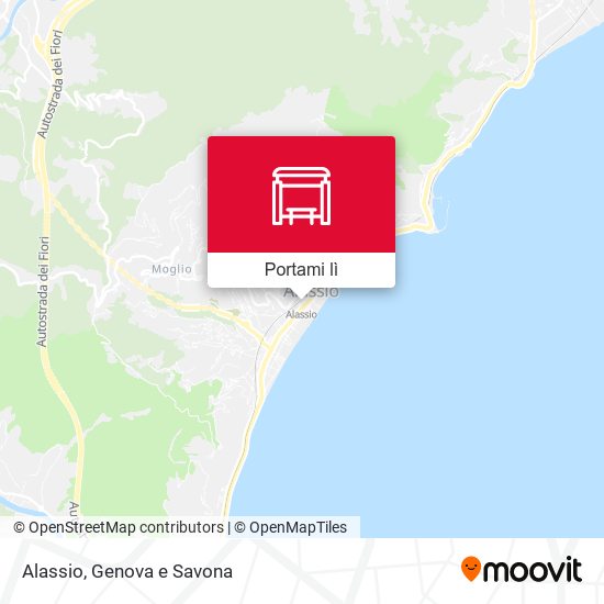 Mappa Alassio