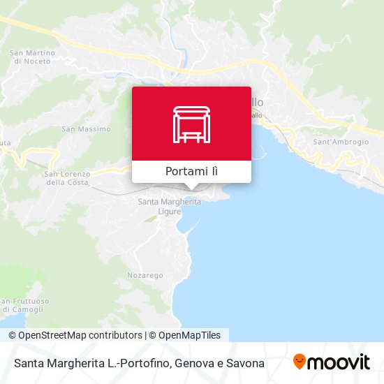 Mappa Santa Margherita L.-Portofino