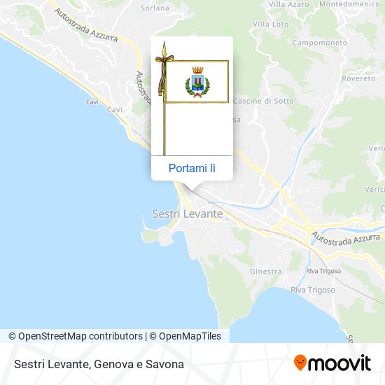 Mappa Sestri Levante