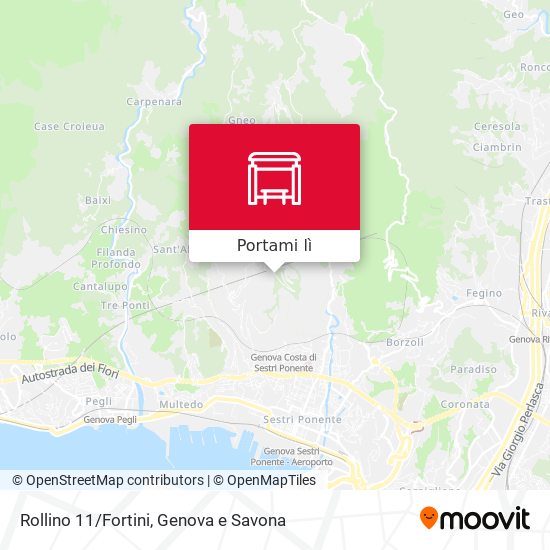 Mappa Rollino 11/Fortini
