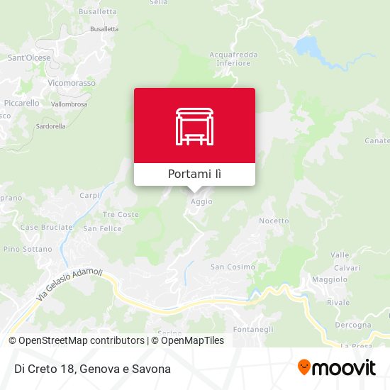 Mappa Di Creto 18