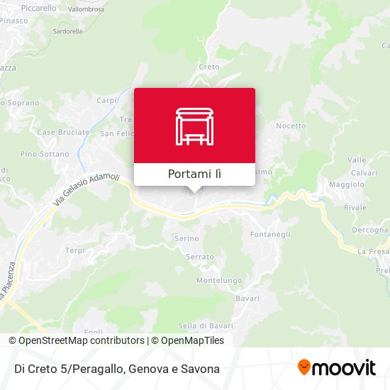 Mappa Di Creto 5/Peragallo