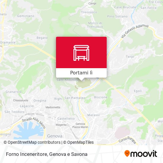 Mappa Forno Inceneritore