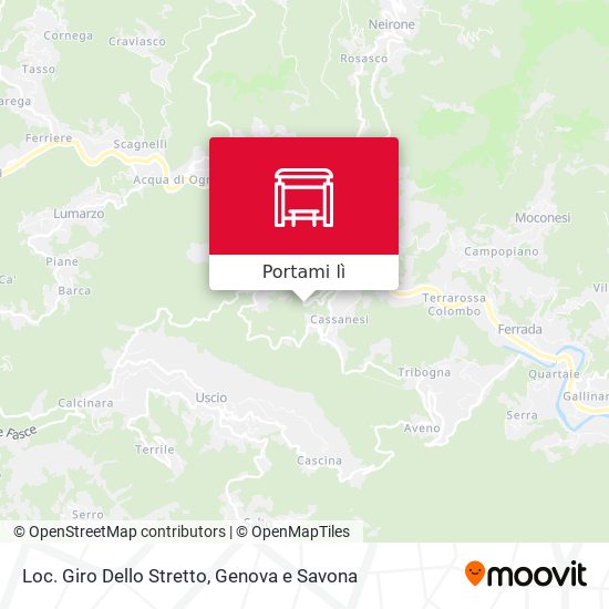 Mappa Loc. Giro Dello Stretto