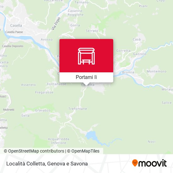 Mappa Località Colletta