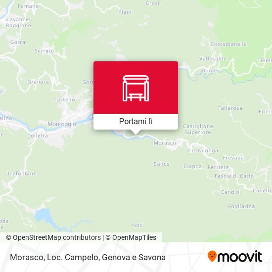 Mappa Morasco, Loc. Campelo