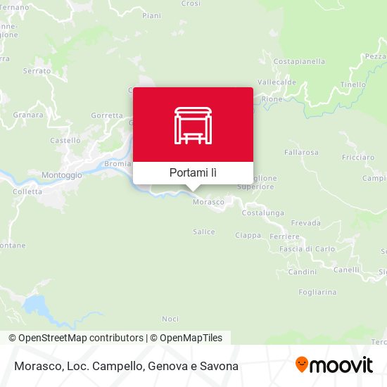 Mappa Morasco, Loc. Campello