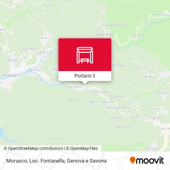 Mappa Morasco, Loc. Fontanella