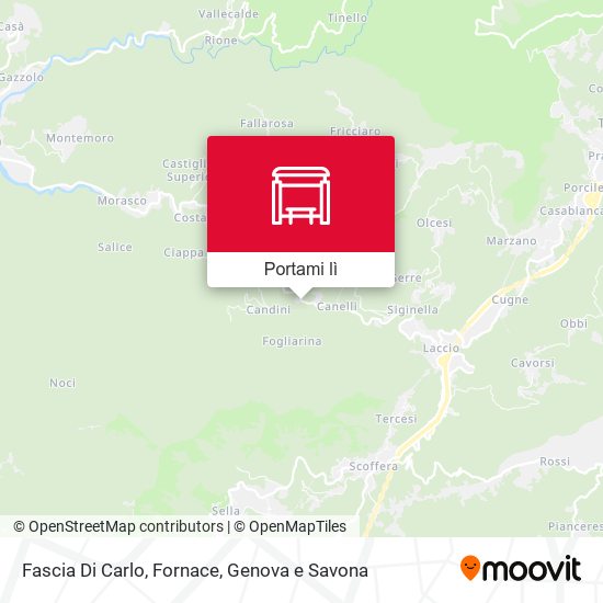 Mappa Fascia Di Carlo, Fornace