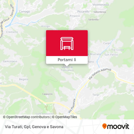 Mappa Via Turati, Gpl