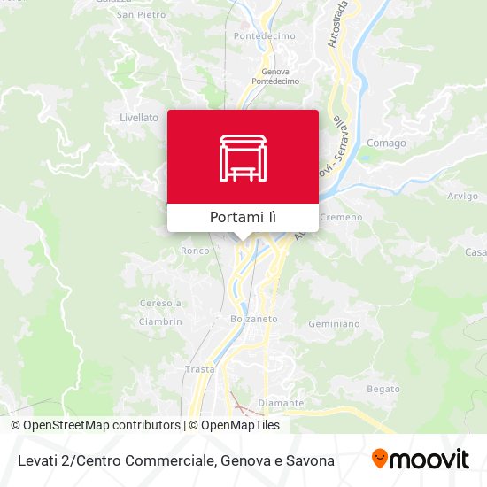 Mappa Levati 2/Centro Commerciale