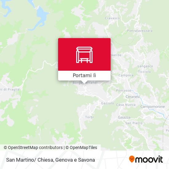 Mappa San Martino/ Chiesa