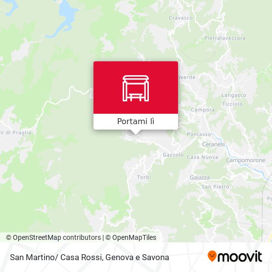 Mappa San Martino/ Casa Rossi