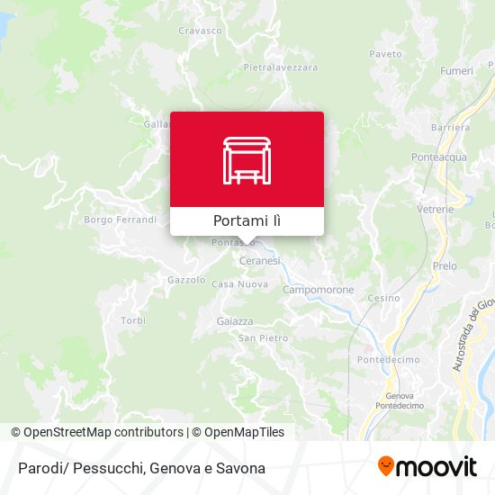 Mappa Parodi/ Pessucchi