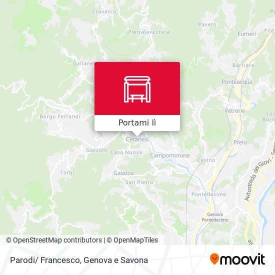 Mappa Parodi/ Francesco