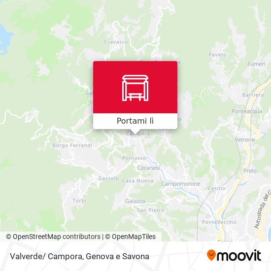 Mappa Valverde/ Campora