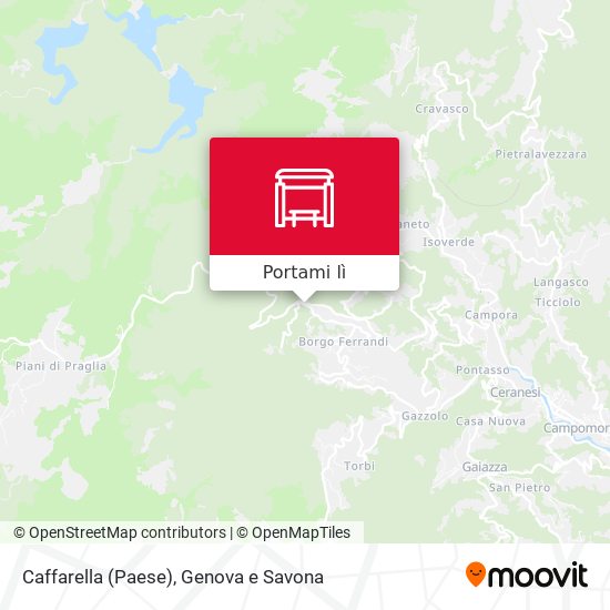 Mappa Caffarella (Paese)