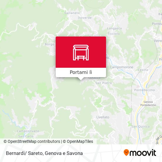 Mappa Bernardi/ Sareto