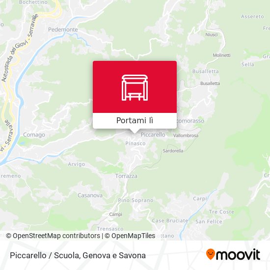 Mappa Piccarello / Scuola