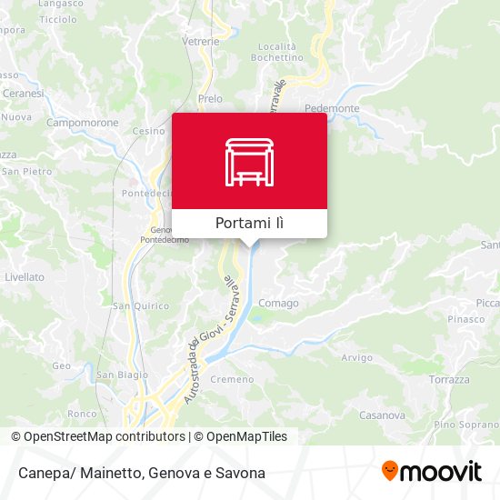 Mappa Canepa/ Mainetto