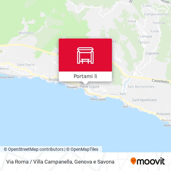 Mappa Via Roma / Villa Campanella