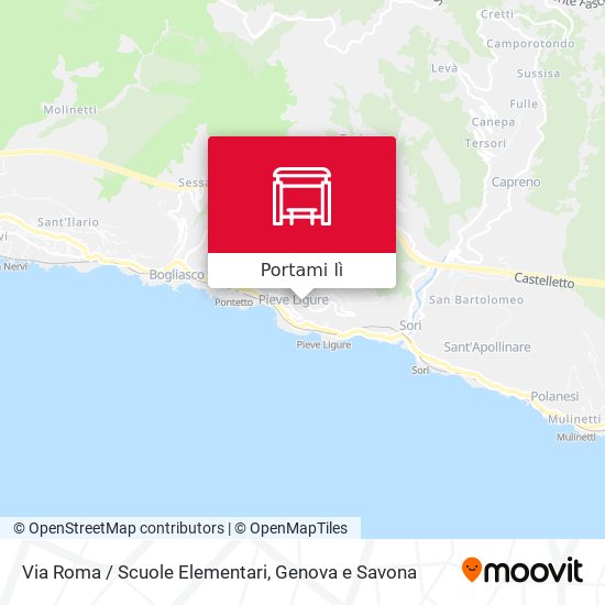 Mappa Via Roma / Scuole Elementari