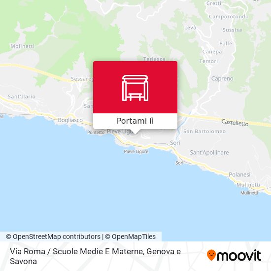 Mappa Via Roma / Scuole Medie E Materne