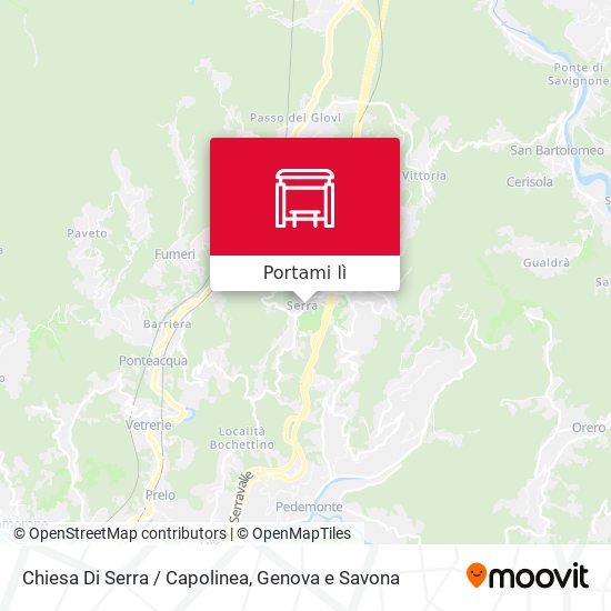 Mappa Chiesa Di Serra / Capolinea