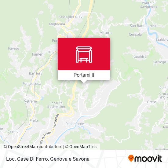 Mappa Loc. Case Di Ferro